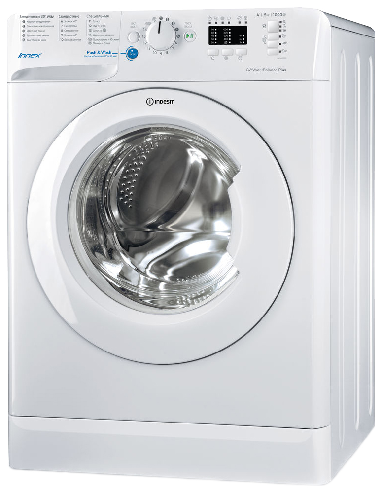 Стиральная машина Indesit BWSA 51051 1 белый стиральная машина indesit