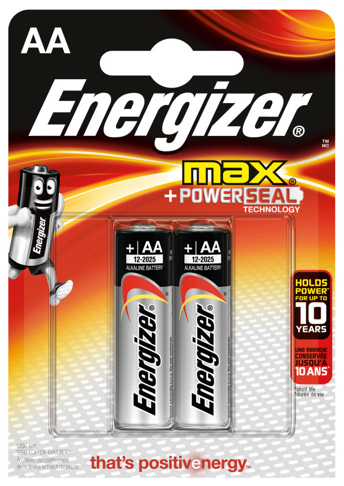 Батарейка Energizer Max Power Seal AA 2 шт