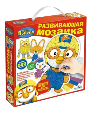 

Мозаика Origami Пингвиненок Пороро, Пингвиненок Пороро
