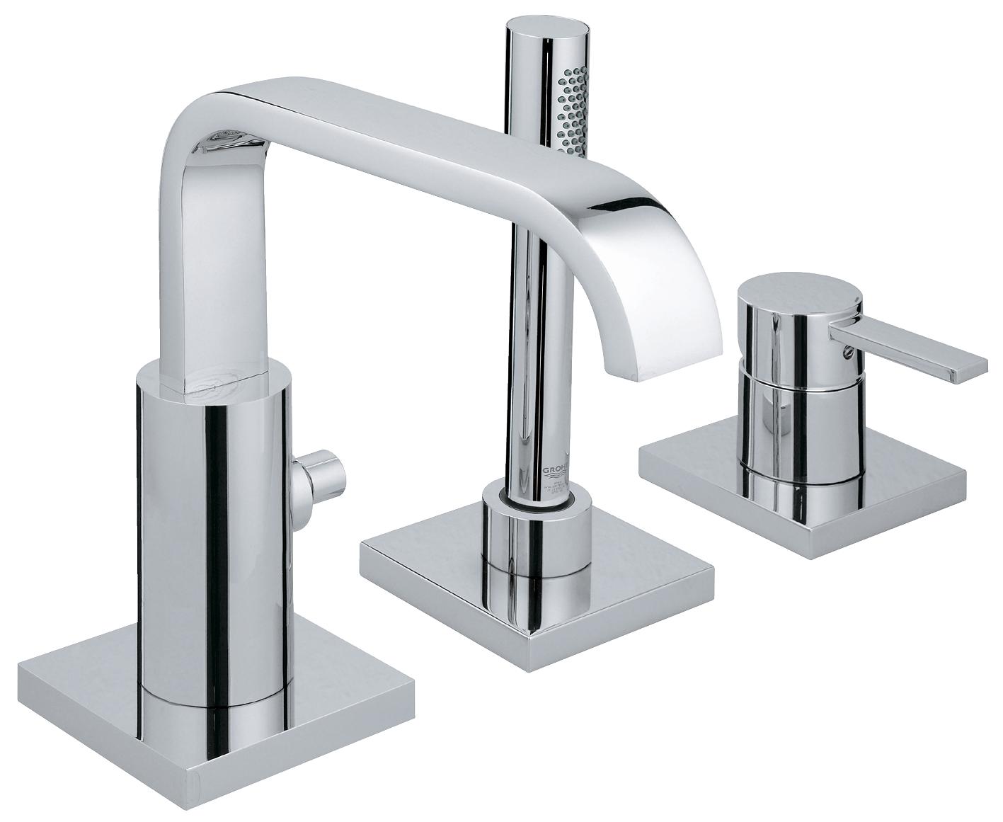 фото Смеситель для ванны на борт grohe allure 19316000 хром