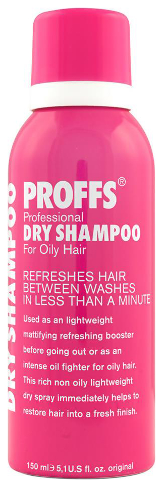 фото Сухой шампунь proffs dry shampoo for oily hair 150 мл