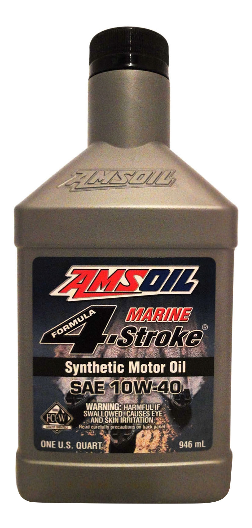 фото Моторное масло amsoil marine 4-stroke 10w-40 0,946л