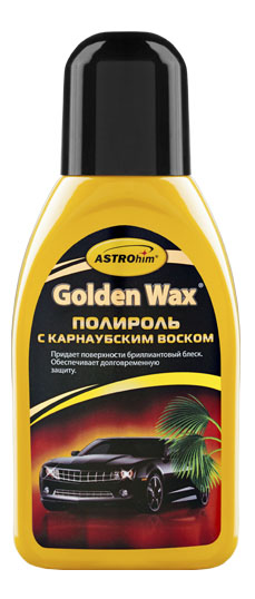 фото Полироль с карнаубским воском astrohim golden wax ac240 0,25 л