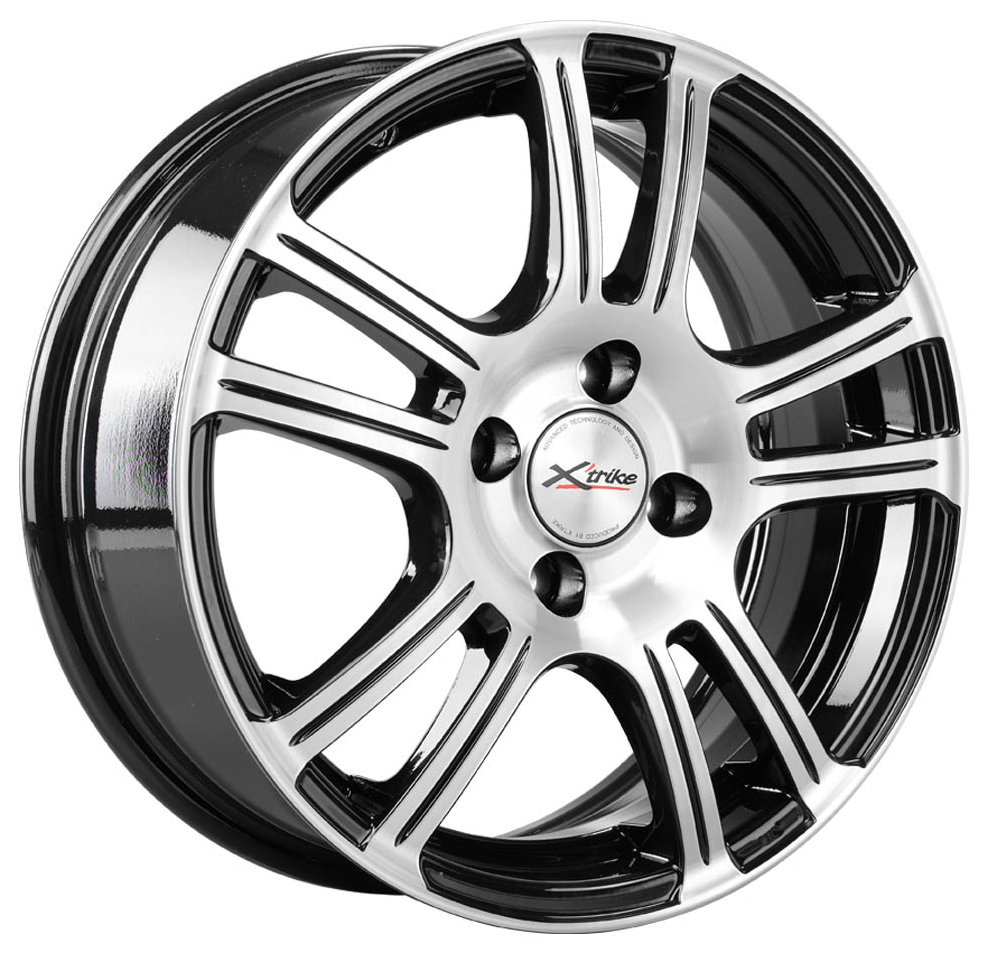 

Колесный диск X'TRIKE X-105 R15 6J PCD4x108 ET45 D67.1 (10871), Черный, x-105
