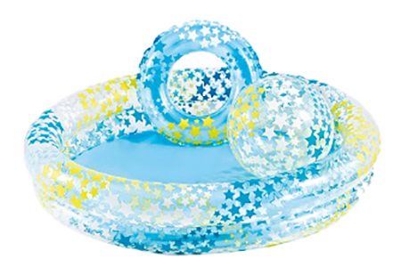 Бассейн надувной Intex Circle Pool Set бассейн надувной intex ocean reef shade pool