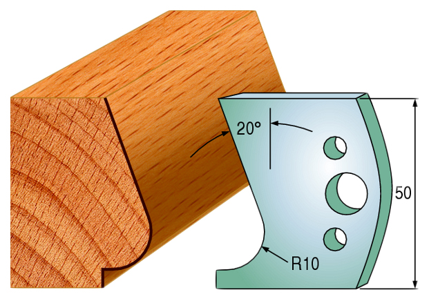 

Комплект из 2-х ножей 50x4 SP CMT 690.575, 690.575