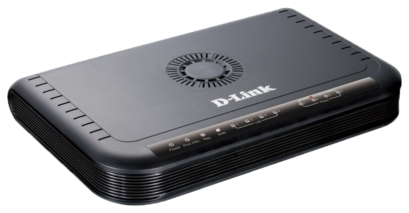Wi-Fi роутер D-Link DVG-5004S/D1A Black