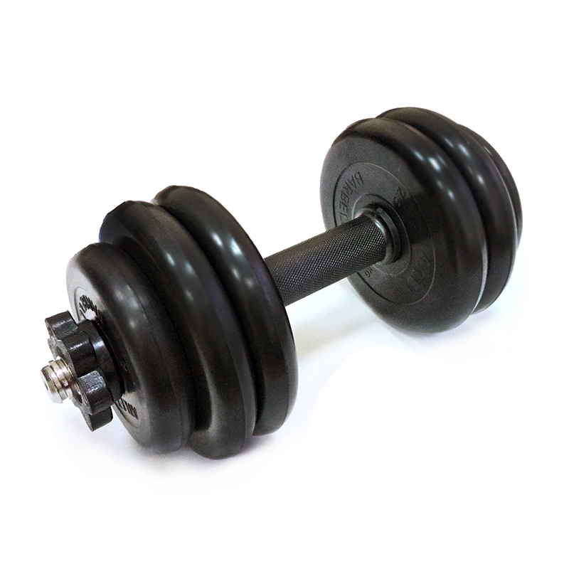 Разборная гантель MB Barbell 1 x 14 кг, черный