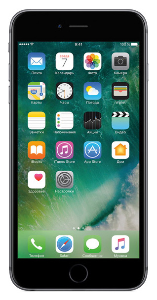 

Смартфон Apple iPhone 6S Plus 32 Gb Space Gray (FN2V2RU/A)восстановленный, iPhone 6s Plus восстановленный