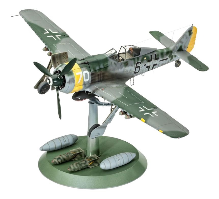 

Сборная модель Самолет Фокке-Вульф FW-190 Revell 04869R, Фокке-Вульф FW-190