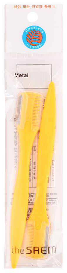 

Щетка-корректор бровей The Saem Eyebrow Trimmer Желтый 2 шт