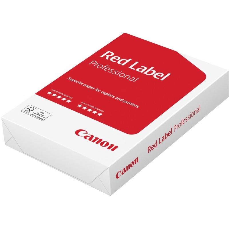 

Бумага для офисной техники Canon 266313 Red Label Professional,А4,80 г/м2,172%CIE, 500 л