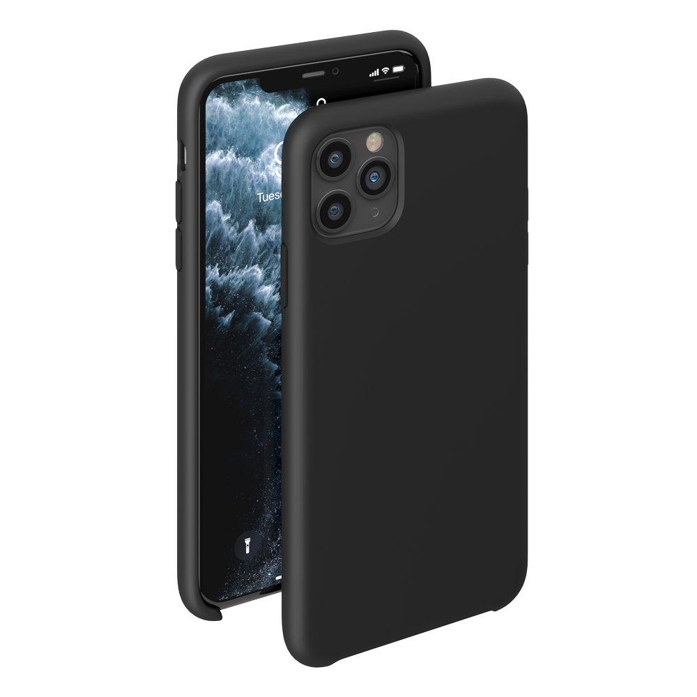 фото Чехол deppa liquid silicone case для apple iphone 11 pro max black/87310