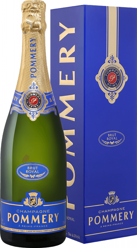 Pommery брют. Шампанское Pommery, Brut Royal, Champagne AOC, Gift Box 0,75 л. Шампанское Pommery Brut Royal. Шампанское Pommery Brut Royal Champagne AOC, 0.75 Л. Шампанское Pommery a Reims.