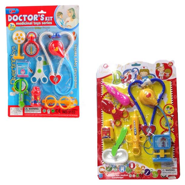 

Игровой набор медицинских инструментов Doctor's Kit, 8 предметов, Разноцветный