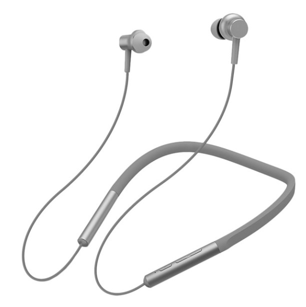 фото Беспроводные наушники xiaomi mi bluetooth collar grey