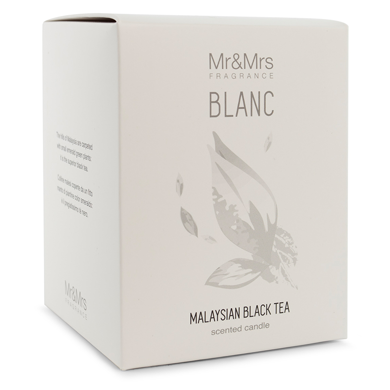 

Свеча ароматическая Mr&Mrs Fragrance Blanc аромат №02 Малазийский черный чай