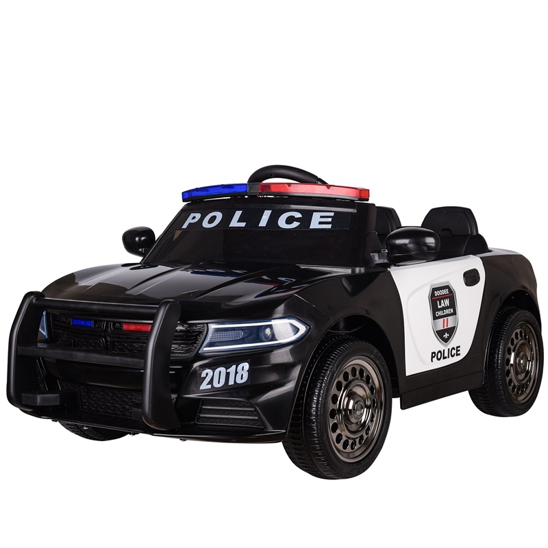 

Детский электромобиль Barty Dodge Police Б007OС, Черно-белый