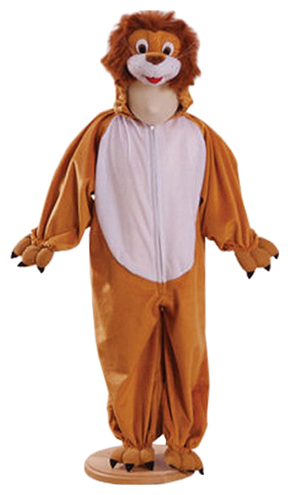 фото Карнавальный костюм travis designs лев, цв. оранжевый р.98