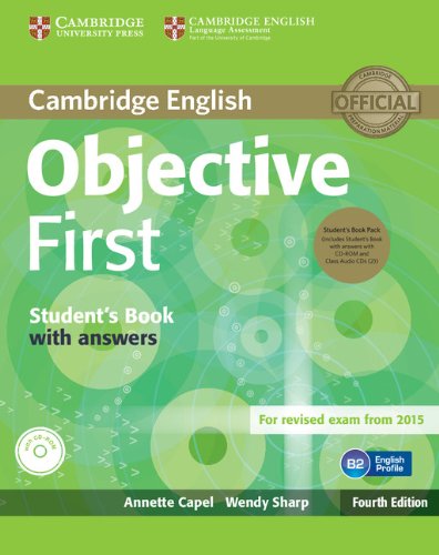

ObjectIVe FIrst. Student'S Book WIth Answers + Cd-Rom. 2 Cd