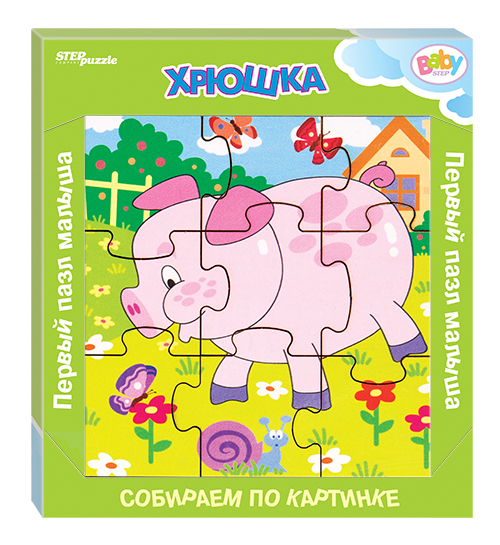 

Пазл Step Puzzle 9 деталей