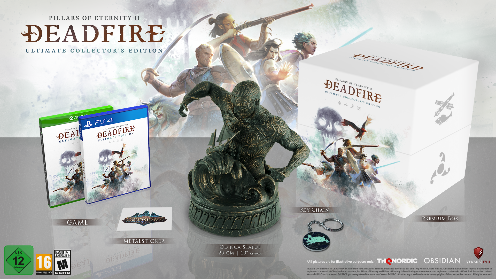 фото Игра pillars of eternity ii: deadfire ultimate collector's edition для xbox one versus evil