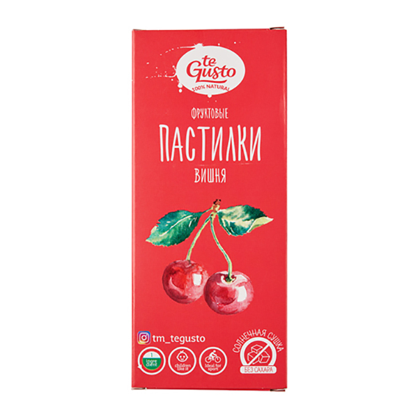 Пастилки из вишни Te Gusto