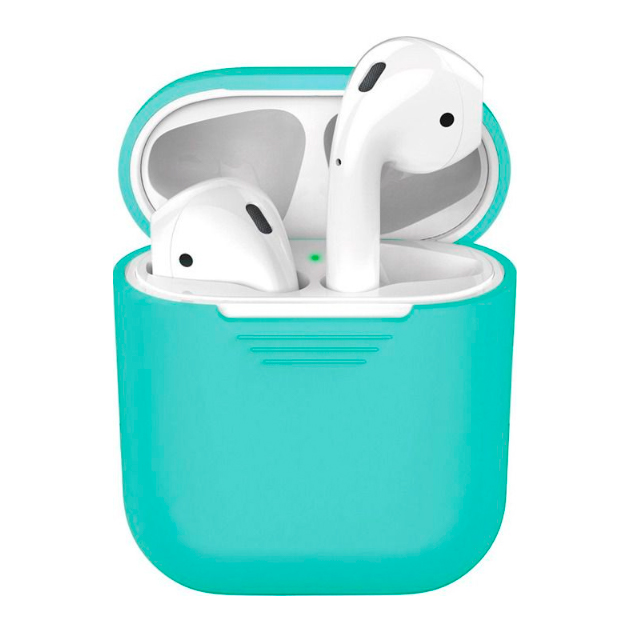 фото Deppa чехол airpods карабин mint