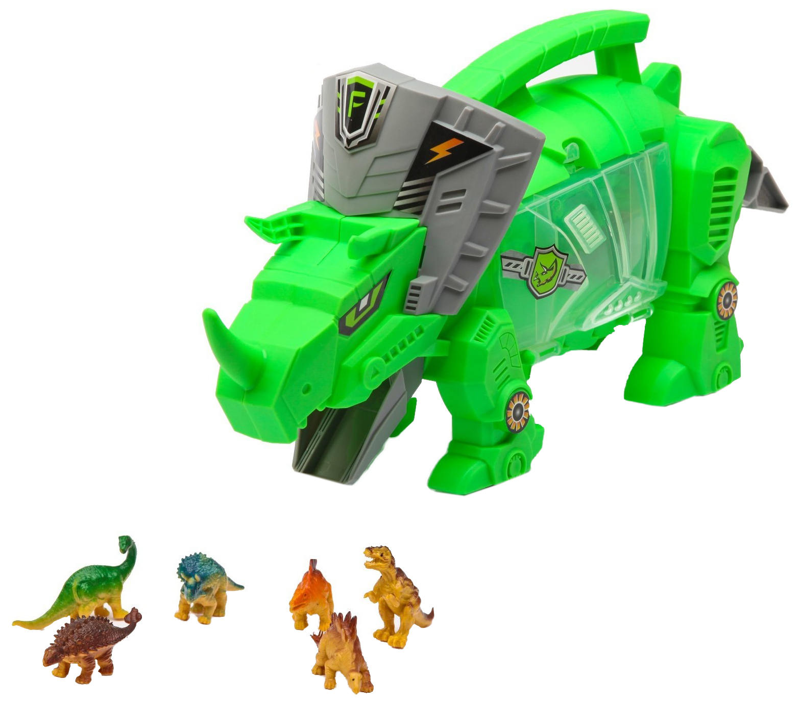 фото Набор игровой динозавр, 4 машины и фигурки sima-land