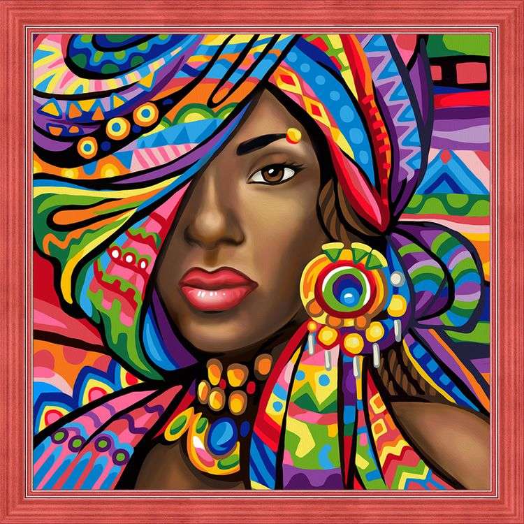 

Алмазная вышивка Алмазная Живопись Гана 40x40 см, Гана