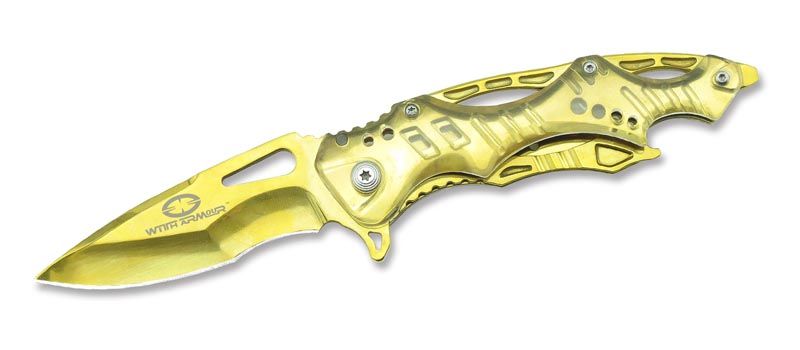 Туристический нож WithArmour WA-017GD, gold