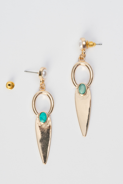 

Серьги женские NoBrand KA319 золотистые, KA319