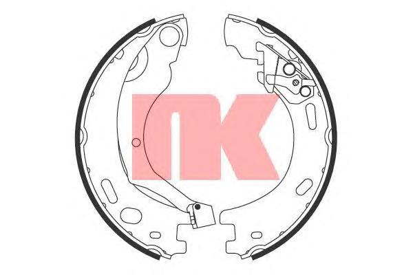 

Тормозные колодки Nk 2712769