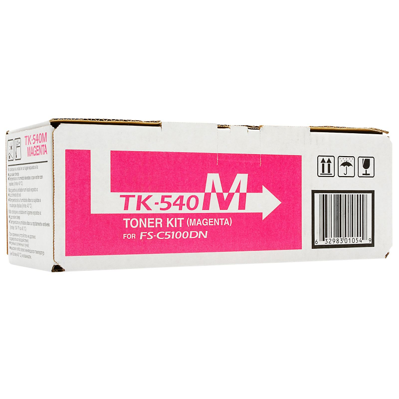 фото Картридж для лазерного принтера kyocera tk-540m, пурпурный, оригинал