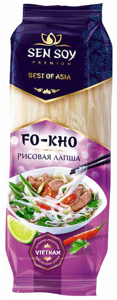 Лапша Sen Soy fo-kho рисовая 200 г