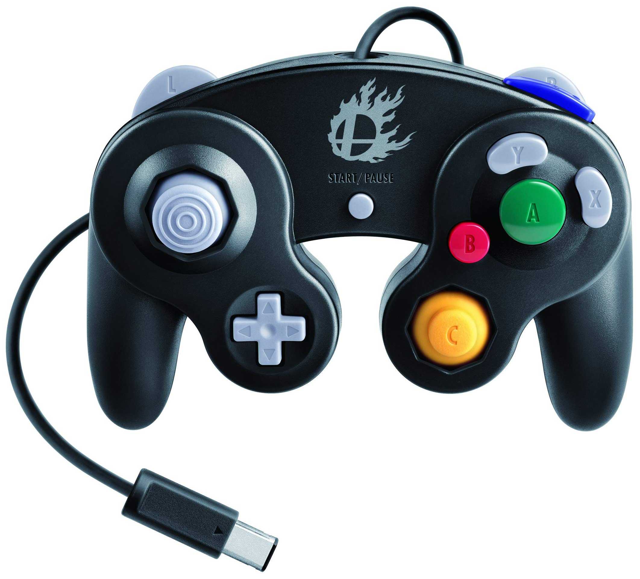 Геймпад Nintendo GameCube Controller для Gamecube Black (750S2898GBCO)