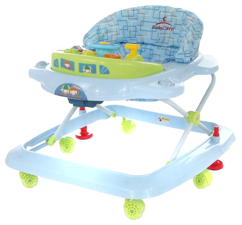 

Ходунки Baby care tom&mary green blue