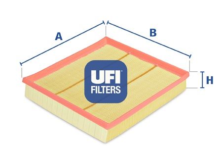 фото Фильтр воздушный двигателя ufi 30.332.00