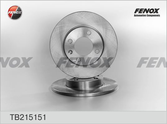 

Тормозной диск FENOX передний для Audi 80 78-86/Volkswagen Golf 74-92, Polo 81-01 TB215151