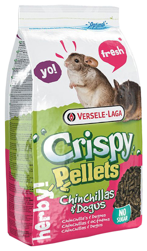 

Корм для шиншилл, дегу Versele-Laga Crispy Pellets 25 кг 1 шт
