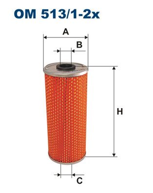 

Фильтр масляный FILTRON OM513/1-2x