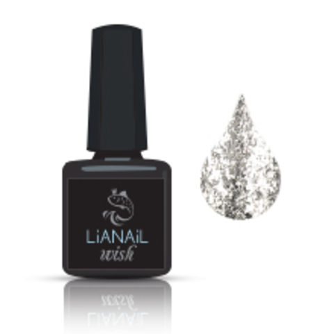 

Гель-лак Wish Silver shine