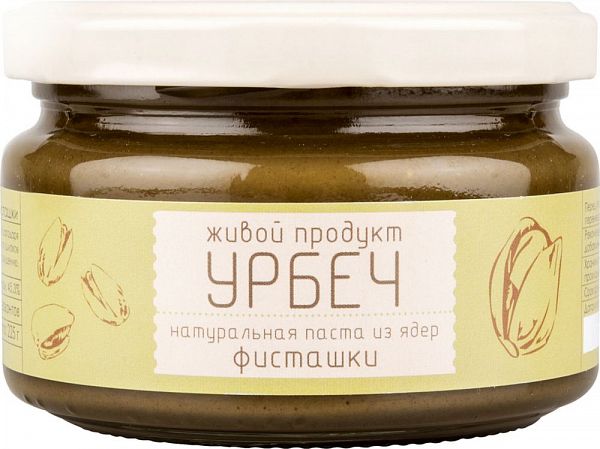 Урбеч Живой продукт из ядер фисташки 225 г