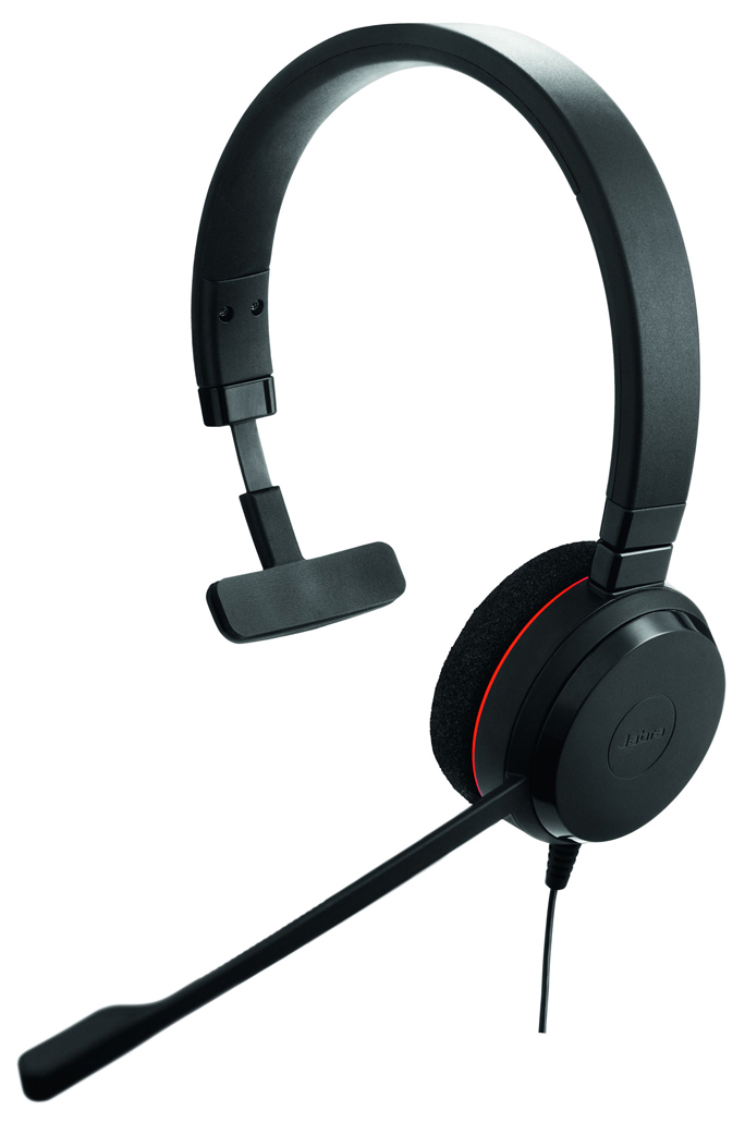 фото Гарнитура jabra 30 ii ms black/red