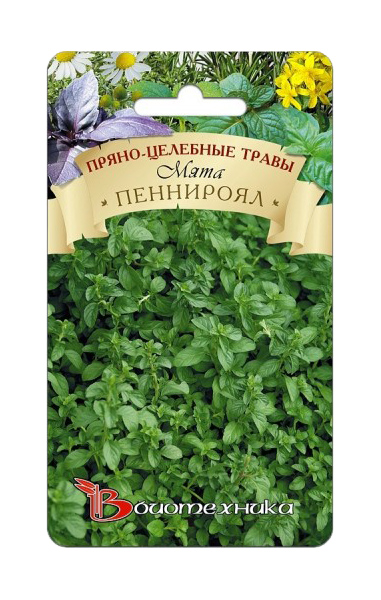 

Семена Мята Пеннироял, 0,05 г Биотехника