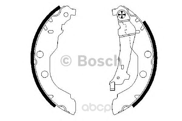 

Тормозные колодки Bosch задние 986487549