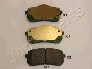 

Тормозные колодки Japanparts дисковые PPK07AF