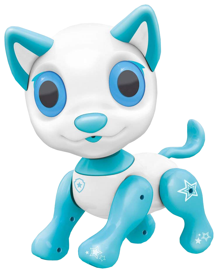 Игрушка интерактивная 1toy Робо-Пёс Robo Pets белый набордля создания сумочки 1toy spring flower в кор 24х26х6 см