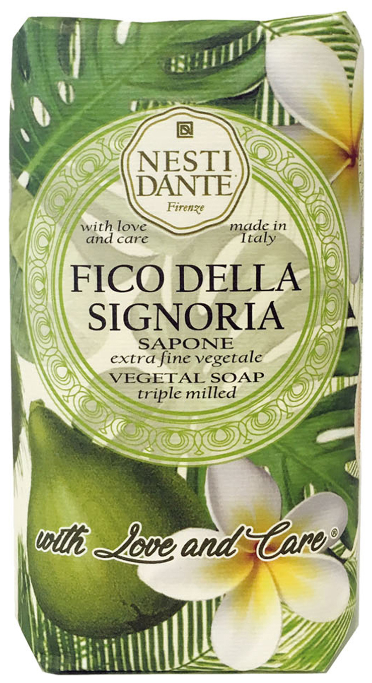 фото Косметическое мыло nesti dante fico della signoria vegetal soap 250 г