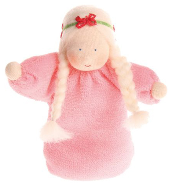 фото Мягкая кукла с лавандой grimm's 22052 розовая grimms